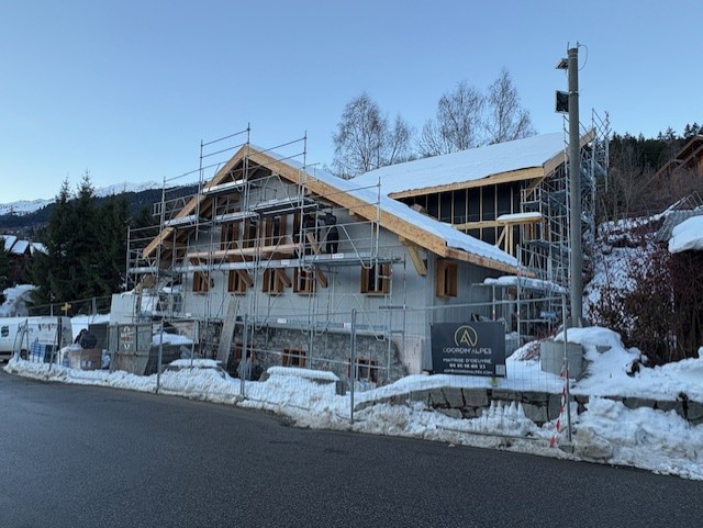 Rénovation lourde de chalets en station